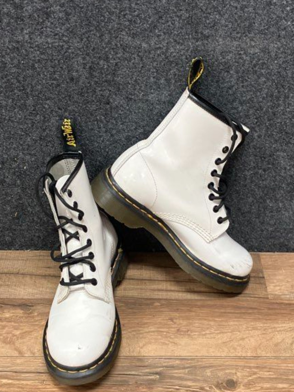 DR.MARTENS WHITE Boots